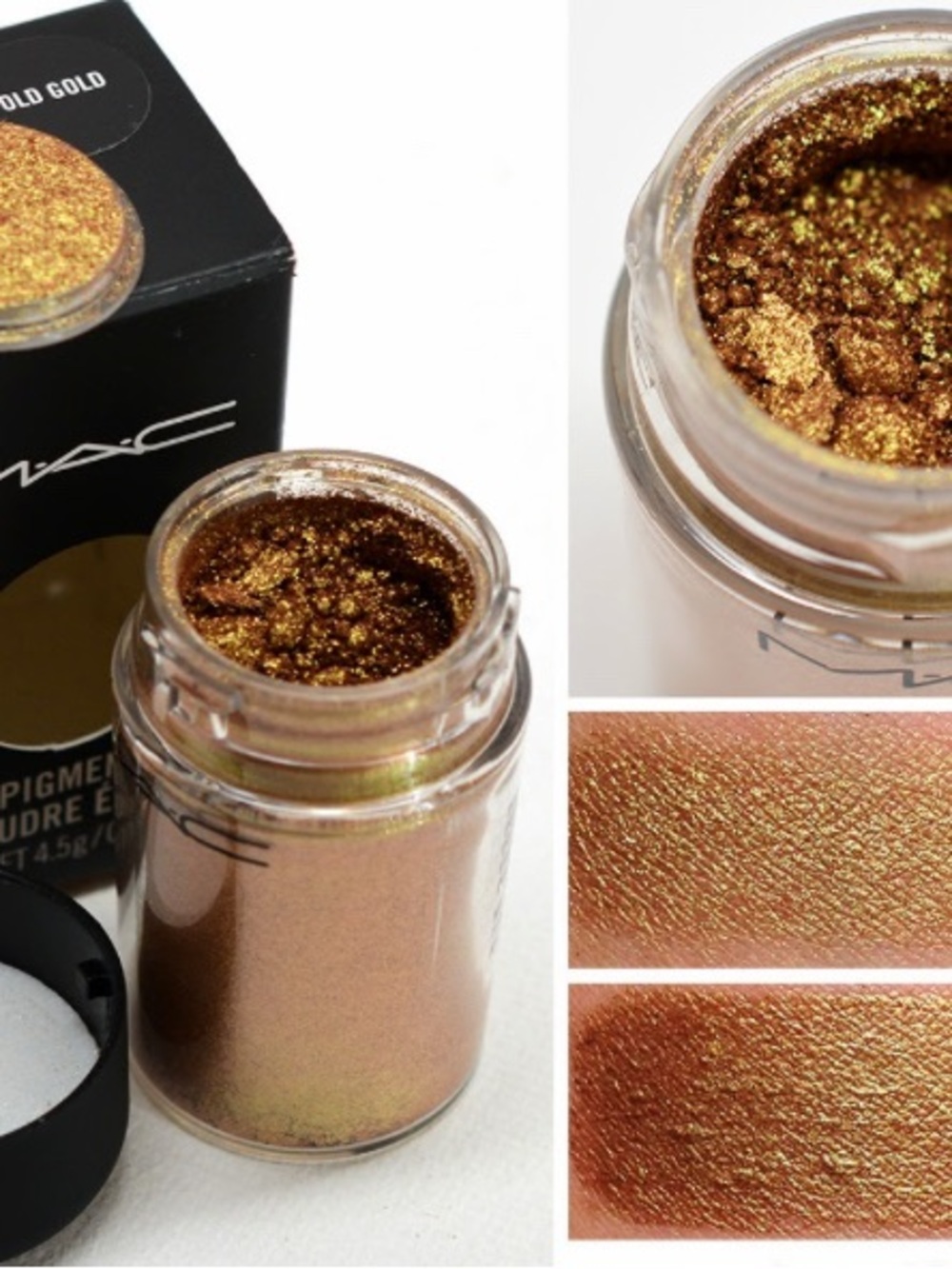 MAC Cosmetics Loose Eyeshadow Pigment — Old Gold